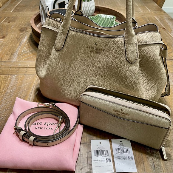 Kate Spade Satchel and Large Wallet Set - Picture 2 of 14